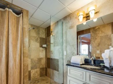 Bathroom with Shower Over Tub